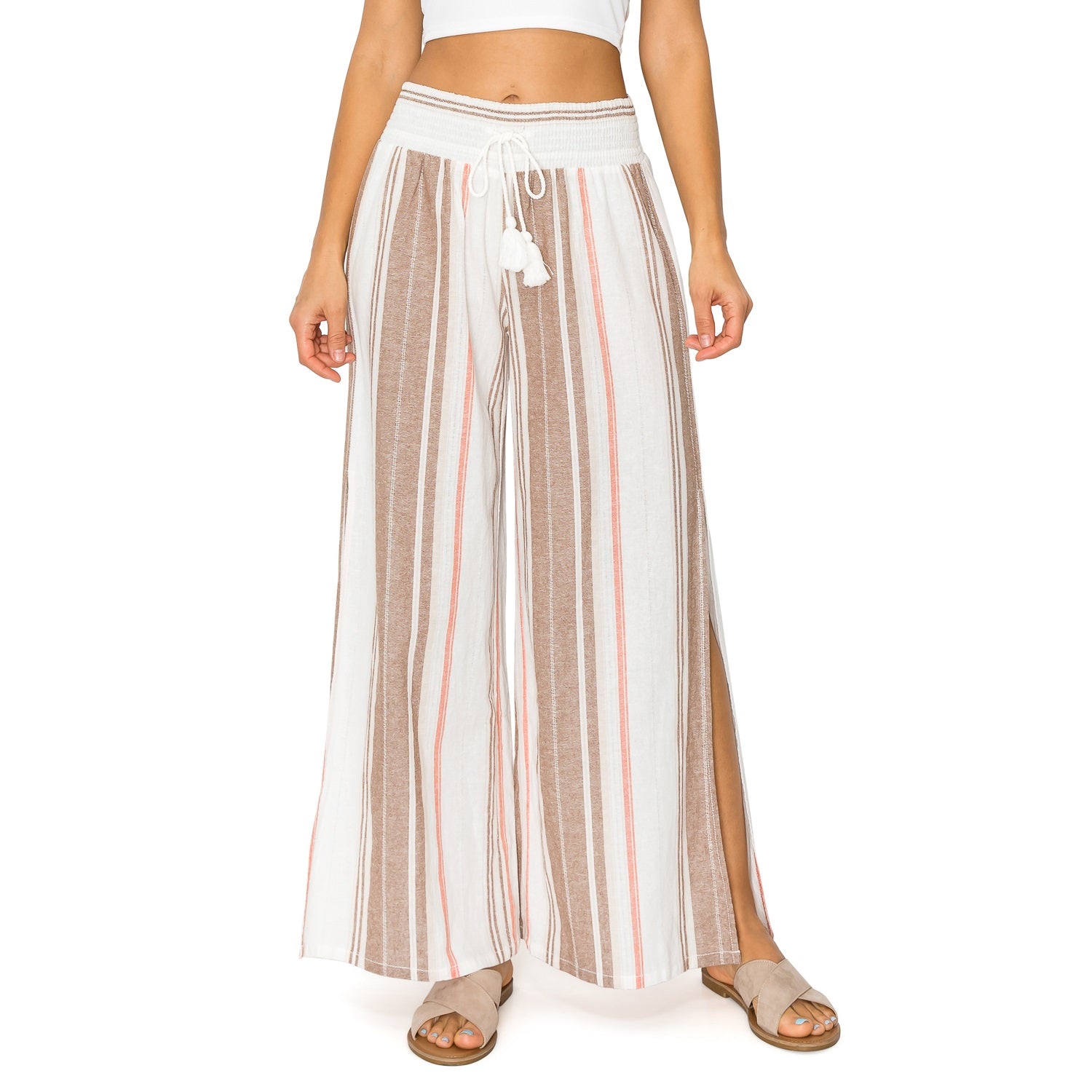 Out From Under Desiree Wide Leg Side Slit Pant | Urban Outfitters